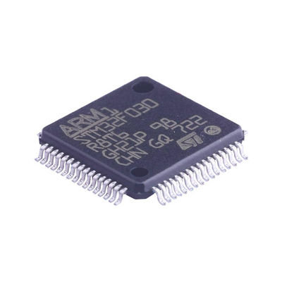 STM32F030R8T6 IC Ηλεκτρονικά εξαρτήματα Μικροελεγκτής, 32-bit, γραμμή αξίας, ARM Cortex-M0
